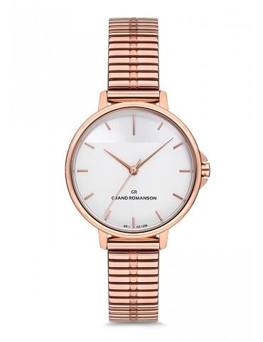 Pretty Nude Rose Gold Roze Goud Wit Dames Horloge